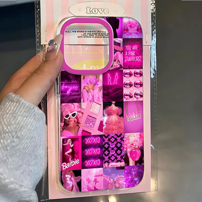 Fashion Bratz Doll Clear Phone Case – Protective Cover for iPhone 7 to 16 Series, Pro Max & SE2020