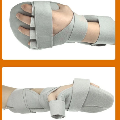 Adjustable Stroke Hand Brace — Finger and Wrist Support Splint for Night Use, Arthritis & Tendonitis Rehabilitation