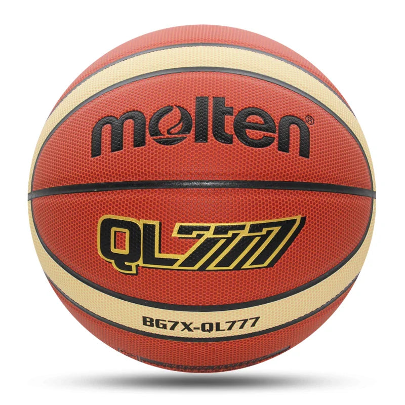 2025 Molten Basketball — Official Size 5/6/7 PU Indoor & Outdoor Ball for Men, Training, Match & Team Games