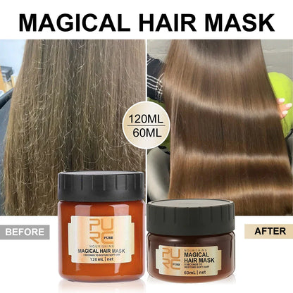 PURC 5-Second Magic Hair Mask — Argan Oil Nourishing Repair for Damaged, Frizz-Prone Hair