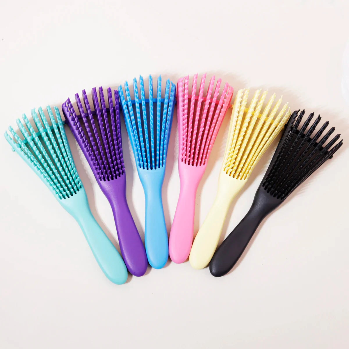 Scalp Massage Brush for Wigs – Anti-Static, Wet Curl Hair Brush, Salon Hairdressing Tool for Real Hair Wigs
