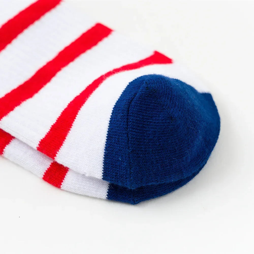 2024 President Donald Trump Socks – Unisex Funny Print Casual Crew Socks, 3D Fake Hair Design, Hot Sale Hip Hop Style