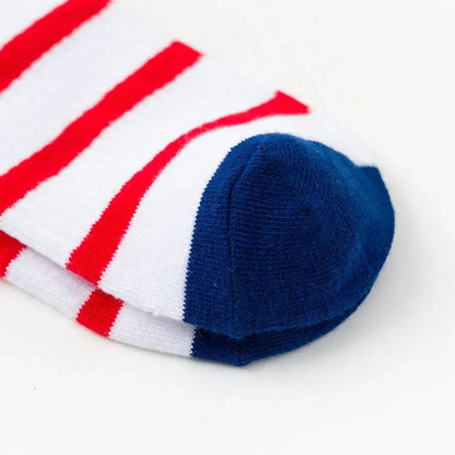 2024 President Donald Trump Socks – Unisex Funny Print Casual Crew Socks, 3D Fake Hair Design, Hot Sale Hip Hop Style