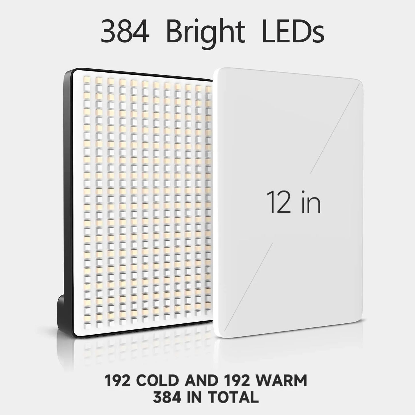 LED Photo Studio Video Fill Light Panel – 3000K-6500K Adjustable with Tripod Stand & Long Arm, EU Plug for Live Streaming