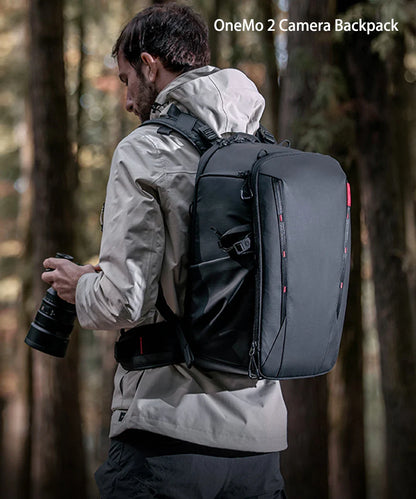 PGYTECH OneMo 2 Camera Backpack – Waterproof Shoulder Bag for Canon, Fuji Cameras & 16" Laptop