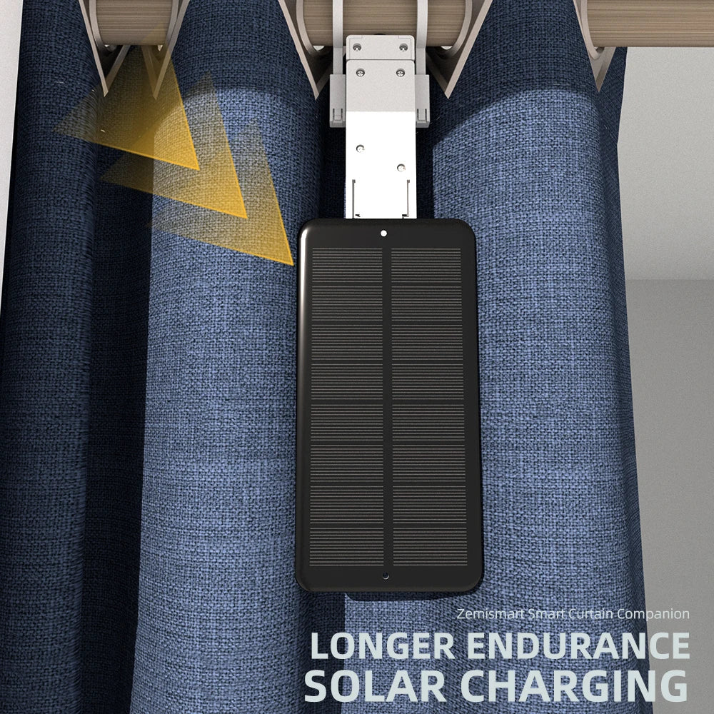 Zigbee Smart Curtain Driver Robot – For Roman I & U Type Tracks, Alexa & Google Home Control, Zemismart Motor Drivers