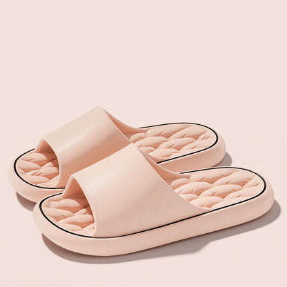 Super Light EVA Slippers – Soft Fashion Slide Sandals, Elastic Anti-Slip Indoor Bathroom Flip Flops & Casual Sneakers