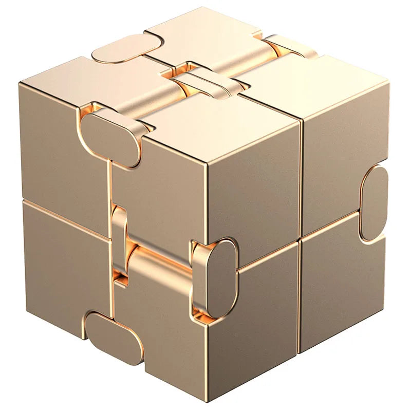 Magic Infinity Cube – Stress Relief & Educational Fidget Toy for Kids and Adults, Portable Christmas Gift