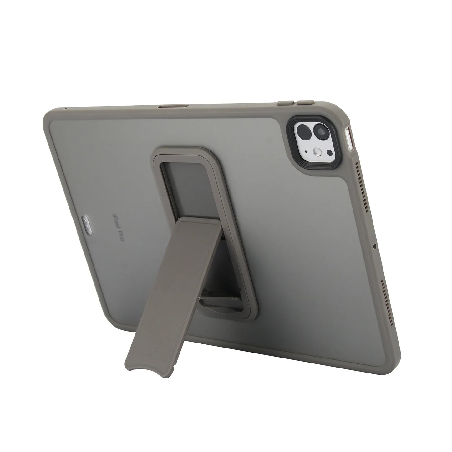 Matte Kickstand Case for iPad Pro, Air & Mini – Translucent Cover for 10.2", 10.9", 11" (4th–10th Gen, 2024)