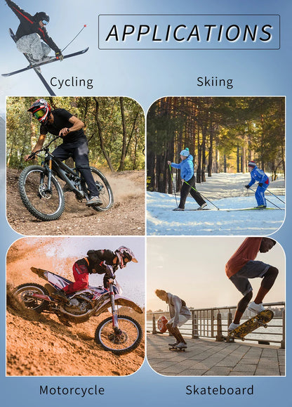 WOSAWE Motorcycle Shorts - Skating Hip Protector, MTB Motocross Padded Shorts, Skiing and Snowboarding Protective Gear