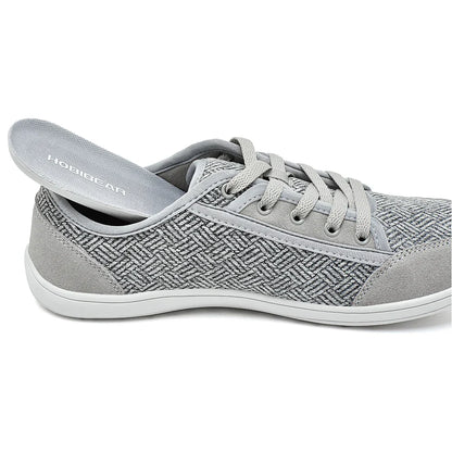 HOBIBEAR Barefoot Shoes for Men & Women | Zero Drop, Wide Toe Minimalist Cowhide Leather Sneakers
