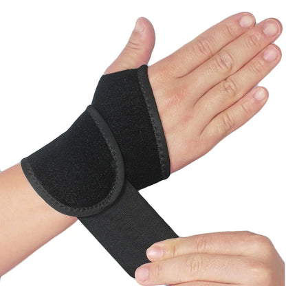 Wrist Wraps for Carpal Tunnel Relief - Adjustable Wrist Support & Thumb Brace for Joint Pain Protection in Sports