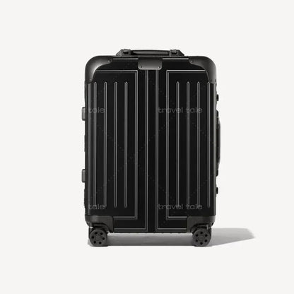 VESOCOVO Aluminum Trolley Suitcase — 20", 26", 30" Large Rolling Luggage Bag with Wheels