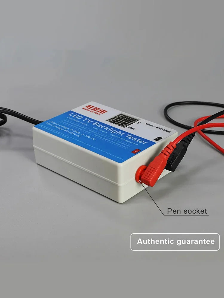 Multifunction LED Tester 0-300V — Voltage & Current Meter for TV Backlight Strips with Crowbar
