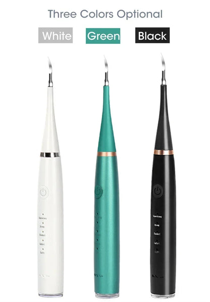 Electric Toothbrush with Sonic Cleaning – 3-in-1 Tartar Removal, Teeth Whitening, USB Charging, Replaceable Brush Head