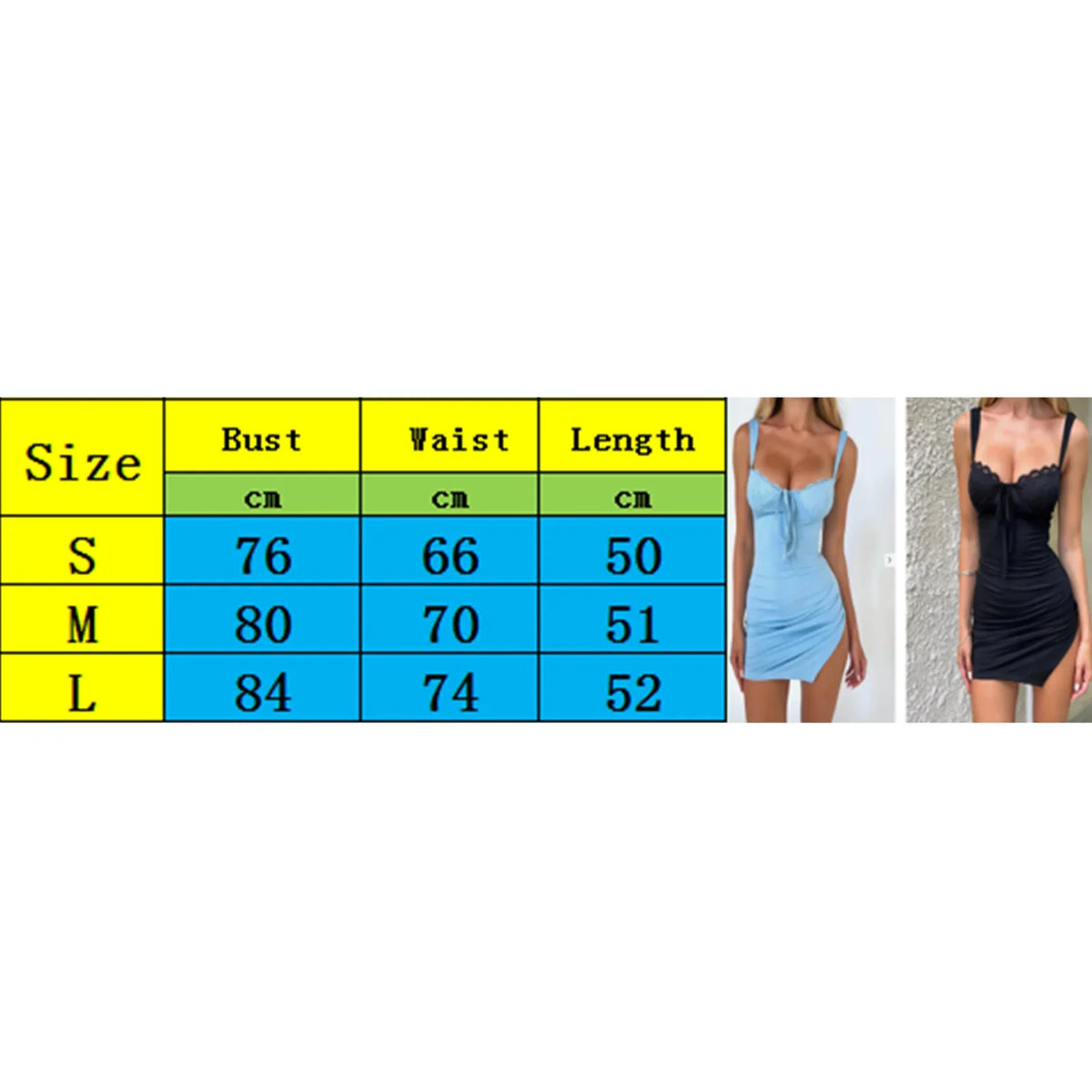 Summer Lace Trim Bandage Ruched Slit Party Mini Dress | Sleeveless Bodycon for Women | Cocktail Nightclub Beachwear