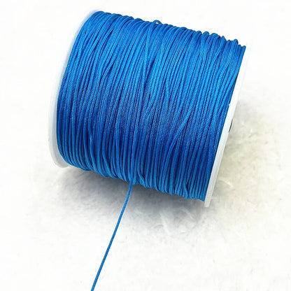 Nylon Macrame Cord Thread (0.4–1.5mm) – Braided DIY Bracelet, Beading & Tassel String