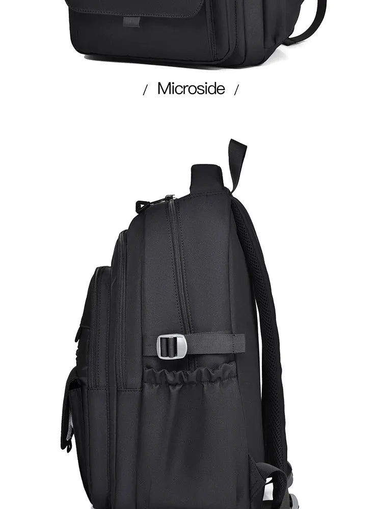 Multi-Layer Waterproof Oxford Backpack - Large Capacity, Stylish Commuter and Student Bag for Out-of-Town Travel
