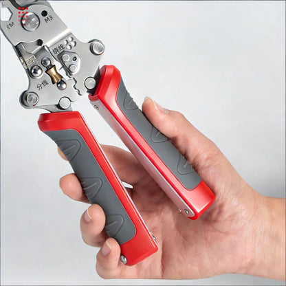 Foldable Multifunction Wire Stripping & Crimping Pliers – Professional Electrician Tool for Cutting, Stripping & Repair Work
