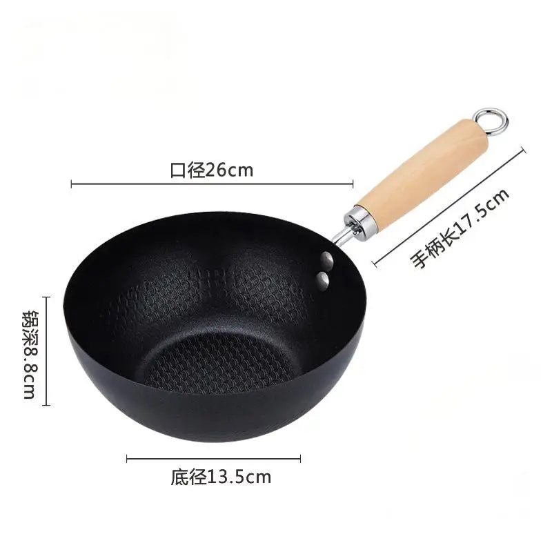 Mini Non-Stick Frying Pan – Iron Omelette & Wok Pan for Kitchen Cooking