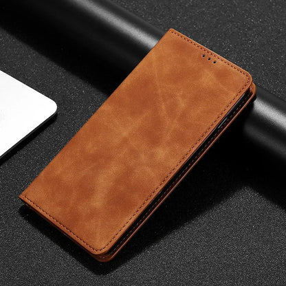 PU Leather Wallet Case for OPPO Realme C Series (C1–C67) – Flip Cover with Card Holder & Stand Function