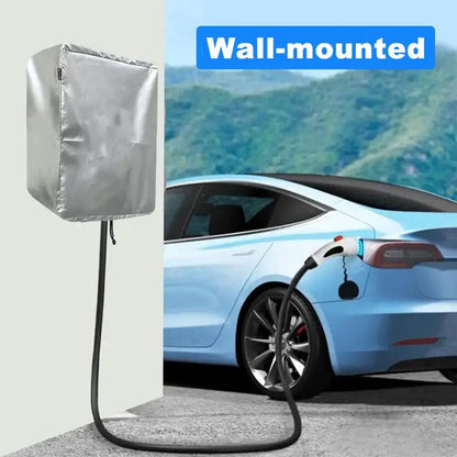 Charger Station Cover Protector – Weatherproof Rain Cover for Electric Vehicle Chargers, Compatible with Most Car Charging Stations
