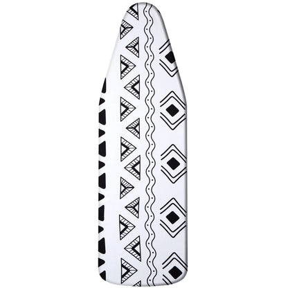 140x50cm Heavy Duty Ironing Board Cover | Heat Reflective Elastic Edge Iron Cover for Home