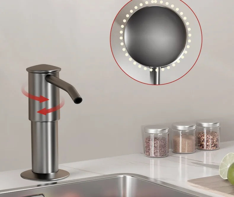 Kitchen Sink Soap Dispenser — Detergent & Hand Soap Presser, Extender Pump for Kitchen Accessories