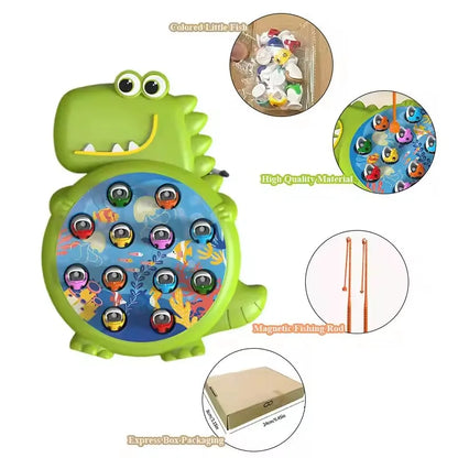 Baby Magnetic Fishing Toy Set - Educational Learning Game for Kids Birthday Gift & Brain Development