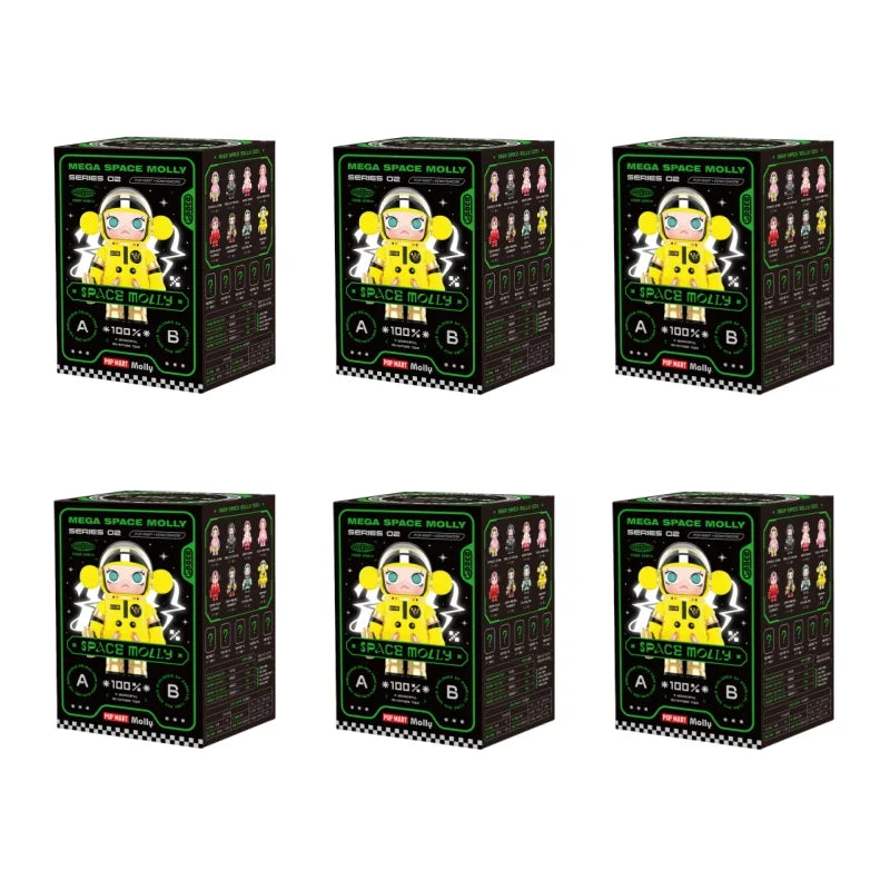 Genuine Mega Space Molly Series 2 Blind Box – 100% Kawaii Anime Action Figure Collectible Mystery Gift