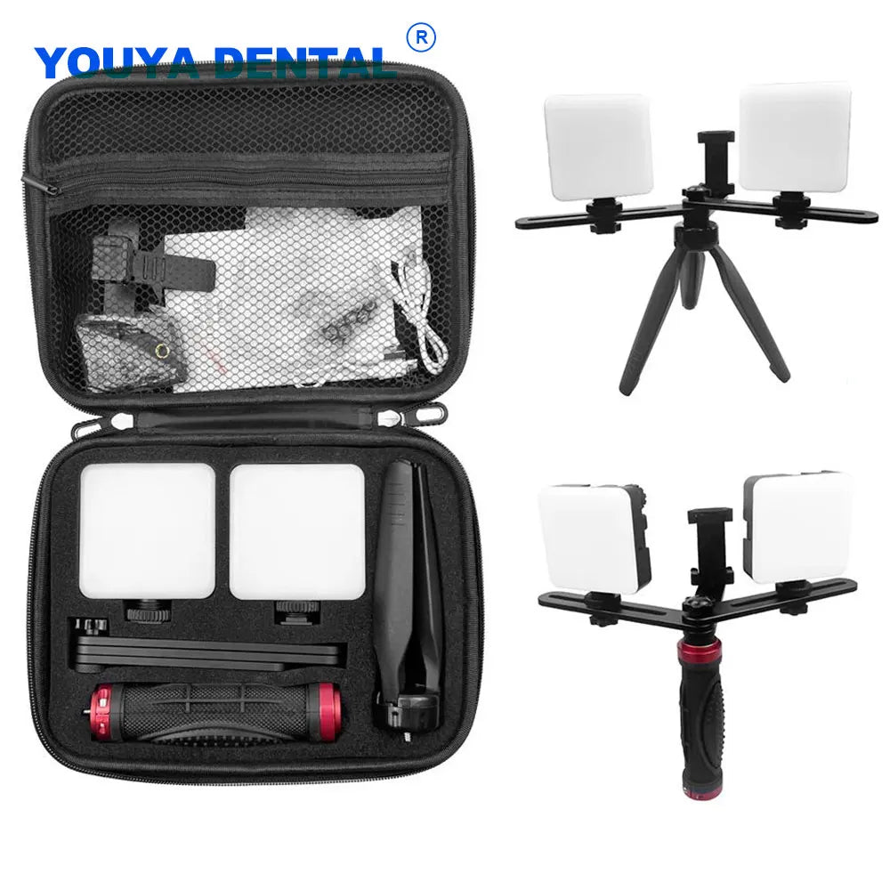 Dental Mobile Photography LED Light – Bluetooth Intraoral Flashlight for Dentist Treatment & Video/Photo Equipment