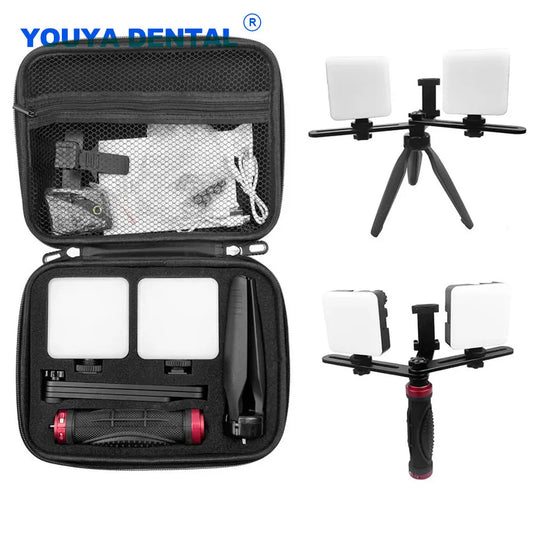 Dental Mobile Photography LED Light – Bluetooth Intraoral Flashlight for Dentist Treatment & Video/Photo Equipment