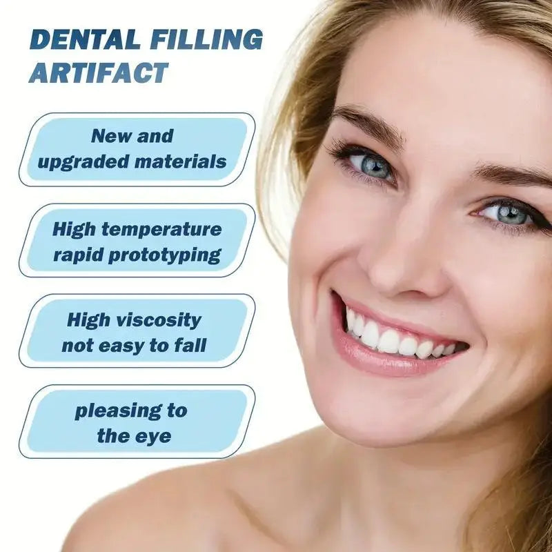 Moldable False Teeth Repair Kit – Tooth Granules & Beads for Temporary Filling, Broken Tooth Fix, Thermal Fit Q6N2