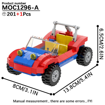 MOOXI Movie Series MOC BrickHeadz Building Blocks Set – DIY Educational Toy for Kids