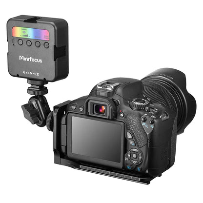 Double Ball Heads Magic Arm with 15mm Ball, 360° Rotation, 1/4'' Screw Extend Mount for GoPro, DSLR, Camera, Monitor, Video Light, Mic, Tripod