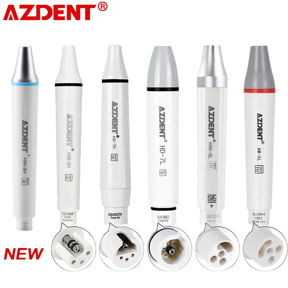 AZDENT Dental Plug-in Scaler Handpiece – Compatible with Woodpecker, EMS, SATELEC VRN Ultrasonic Scalers
