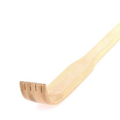 Handmade Bamboo Back Scratcher & Massager - Durable Wooden Health Gift