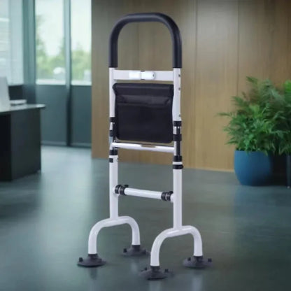 Elderly Stand-Up Assistance Device – Height Adjustable Lifting Armrest Handrail for Bedside Support