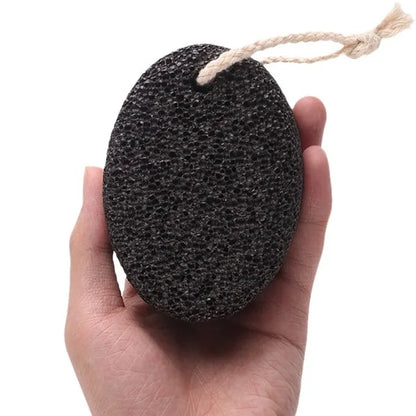 Natural Lava Pumice Stone Callus Remover — Foot, Heel & Palm Exfoliating Scrubber for Hard Skin Care