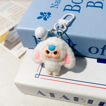 Cartoon Key Ring – Cute Backpack Pendant Gift for Students and Couples