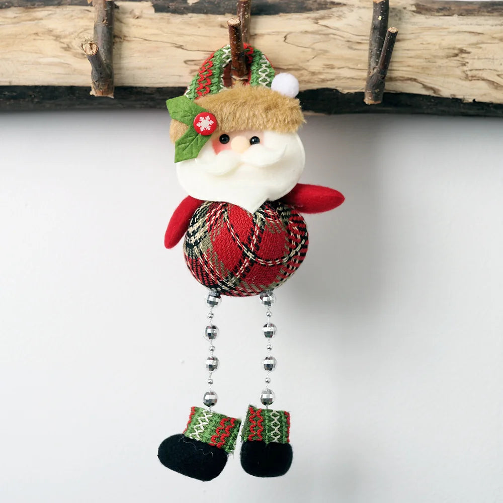 Red Star Christmas Tree Ornament – DIY Xmas Pendant New Year Party Gift Home Decor Noel Navidad