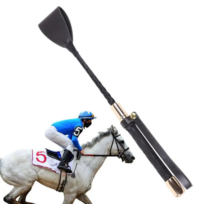 Horse Riding Crop Whip - Anti-Slip Grip Equestrian Training & Racing Tool