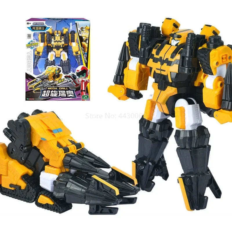 Galaxy Detectives Tobot Transformation Toy – Car to Robot Anime Figure, Korea Cartoon Deformation Tank Gift