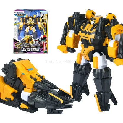 Galaxy Detectives Tobot Transformation Toy – Car to Robot Anime Figure, Korea Cartoon Deformation Tank Gift