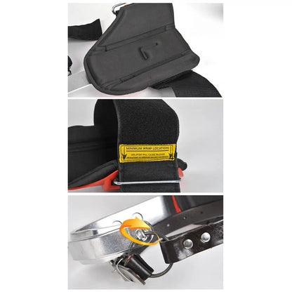 Heavy Duty Tree Climbing Gear Kit – Pole Gaffs, Shoes, and Harness for Outdoor Jungle Adventures