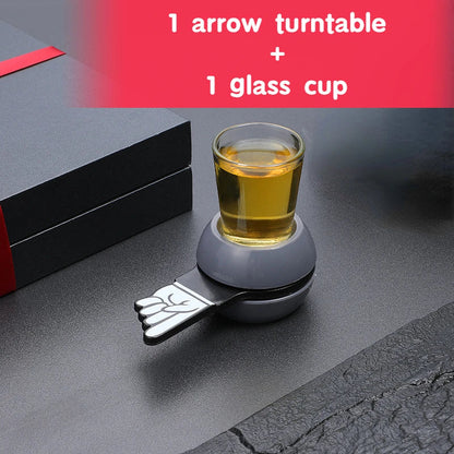 Alcoholic Penalty Turntable Game — Russian Roulette Drinking Toy, Bar Entertainment & Party Booster Props 2023