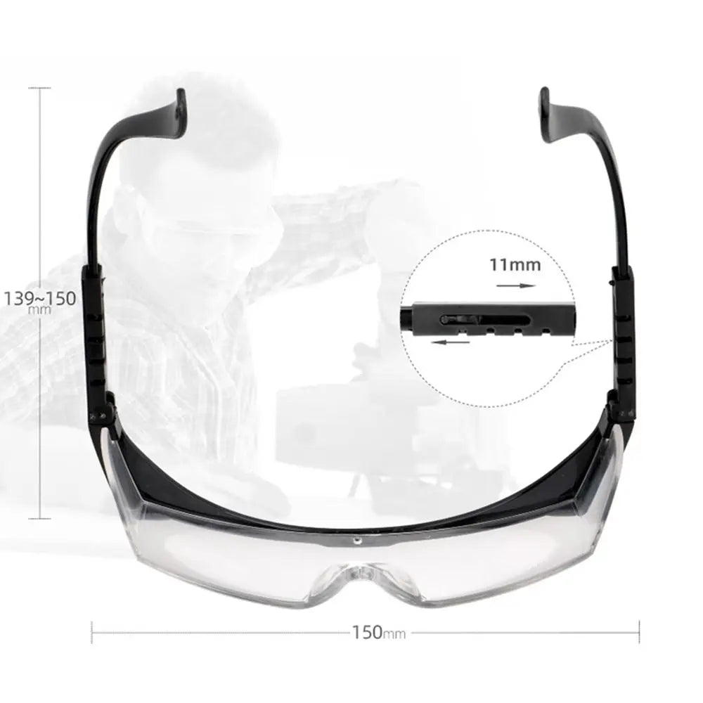 Wind & Dust Protection Goggles - Anti-Splash, Dustproof, Waterproof Safety Glasses for Eye Protection