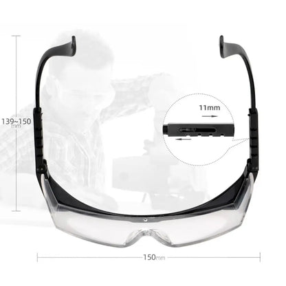 Wind & Dust Protection Goggles - Anti-Splash, Dustproof, Waterproof Safety Glasses for Eye Protection