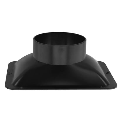 Long Duct Fan Hose Adapter – Wall Flange Vent Connector for Kitchen Hood & Exhaust Air Ventilation Pipe