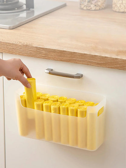 Multifunctional WORTHBUY Wall-Mounted Kitchen Storage Rack: No-Punch Hanging Sink Organizer for Sponges and Utensils